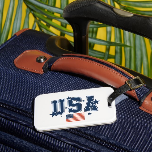 USA  LUGGAGE TAG (Front Insitu 3)