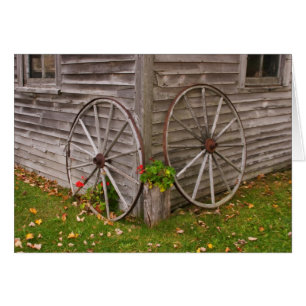 USA, Main. Wagon Wheels