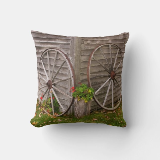 USA, Main. Wagon Wheels Cushion (Front)