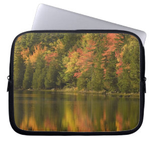 USA; Maine; Acadia NP. Fall reflections at Laptop Sleeve