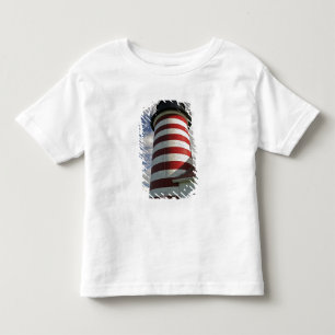 USA, Maine, Lubec. West Quoddy Head LIghthouse Toddler T-Shirt