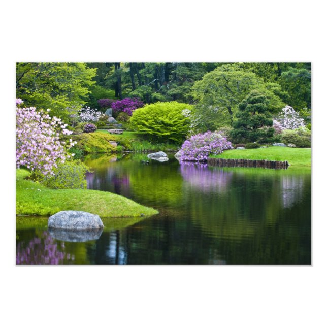 USA, Maine, Northeast Harbour. View of Asticou Photo Print (Front)