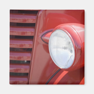 USA, Maine, Owl's Head. Headlight and partial Magnet