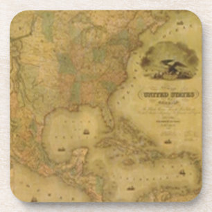 USA Map Coasters