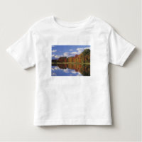 USA, Massachusetts, Acton. Reflection of autumn
