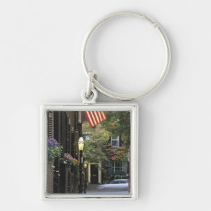 USA, Massachusetts, Boston, Beacon Hill. Key Ring