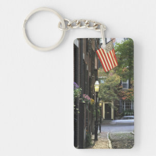 USA, Massachusetts, Boston, Beacon Hill. Key Ring