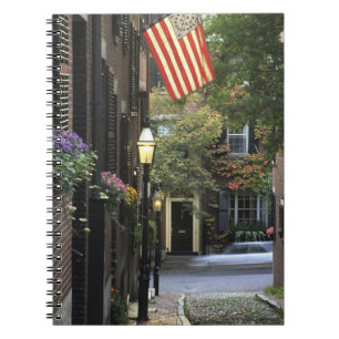 USA, Massachusetts, Boston, Beacon Hill. Notebook