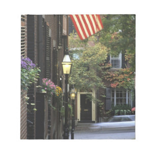 USA, Massachusetts, Boston, Beacon Hill. Notepad