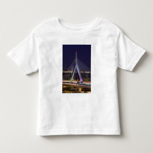 USA, Massachusetts, Boston. Leonard Zakim Toddler T-Shirt (Front)