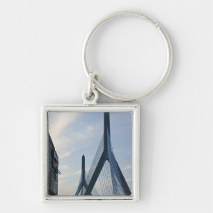 USA, Massachusetts, Boston. The Zakim Bridge. 2 Key Ring