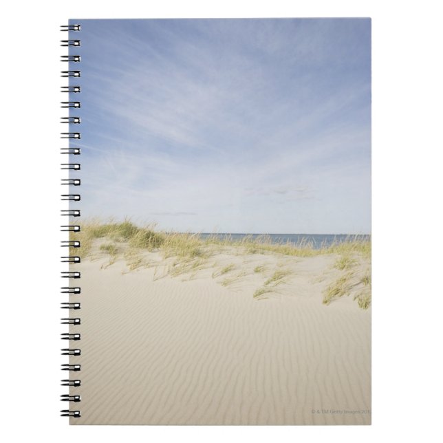 USA, Massachusetts, Cape Cod, Nantucket, sandy Notebook (Front)