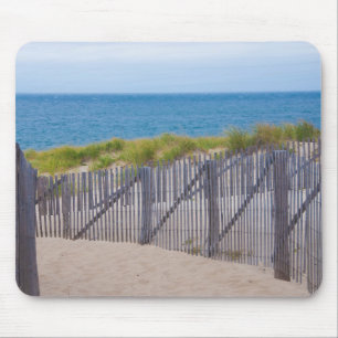 USA, Massachusetts. Dunes And Path Mouse Pad