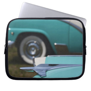 USA, Massachusetts, Gloucester. 1950s-era Ford Laptop Sleeve