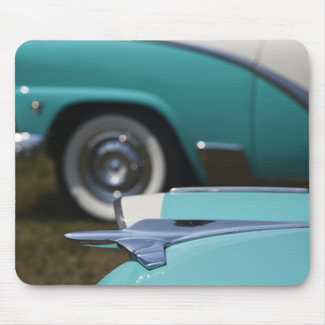 USA, Massachusetts, Gloucester. 1950s-era Ford Mouse Pad (Front)