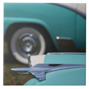 USA, Massachusetts, Gloucester. 1950s-era Ford Tile