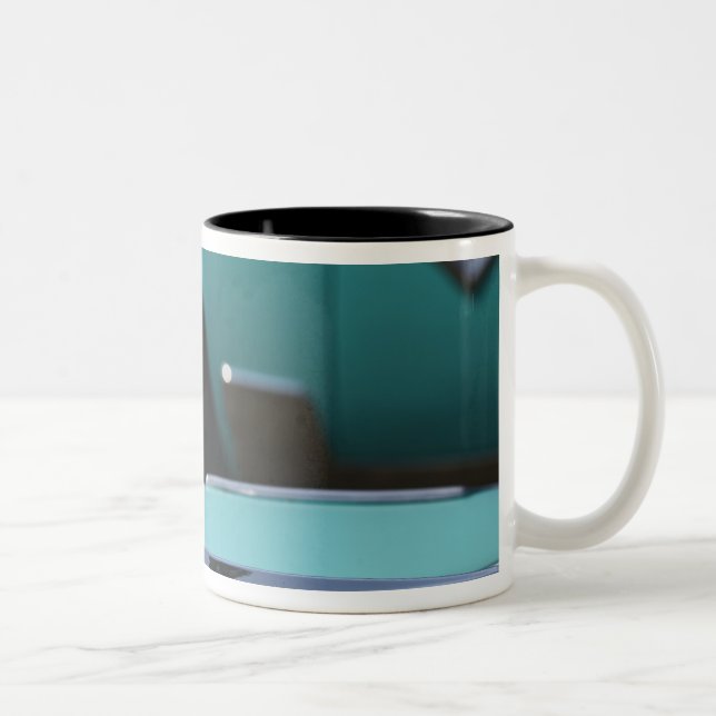 USA, Massachusetts, Gloucester. 1950s-era Ford Two-Tone Coffee Mug (Right)