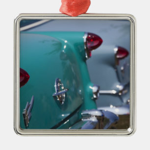 USA, Massachusetts, Gloucester. 1950s-era Metal Tree Decoration