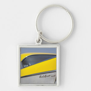 USA, Massachusetts, Gloucester. Detail of 1957 Key Ring