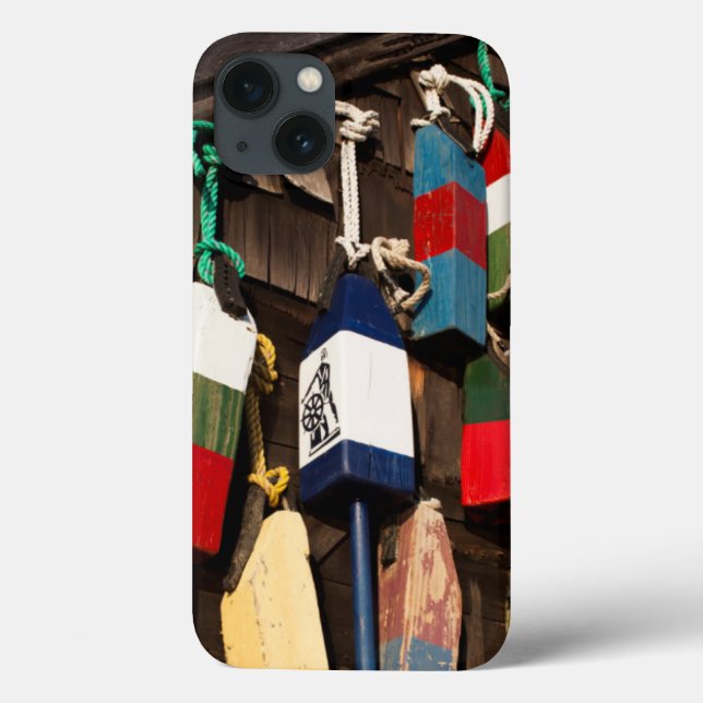 USA, Massachusetts, Gloucester, Lobster Buoys 2 Case-Mate iPhone Case (Back)
