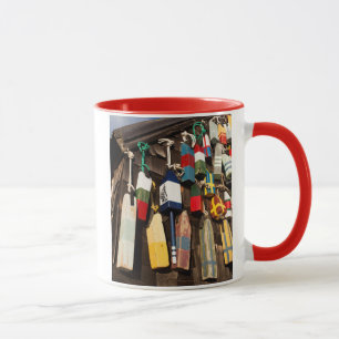 USA, Massachusetts, Gloucester, Lobster Buoys 2 Mug
