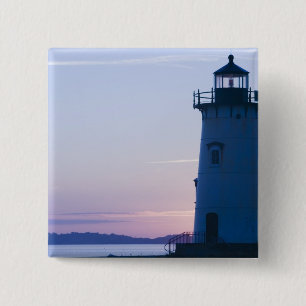 USA, MASSACHUSETTS, Martha's Vineyard: 2 15 Cm Square Badge