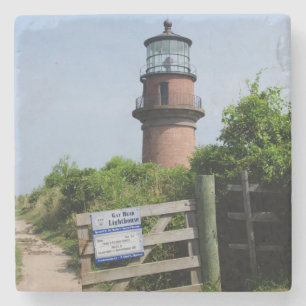 USA, Massachusetts, Martha's Vineyard, Aquinnah. Stone Coaster