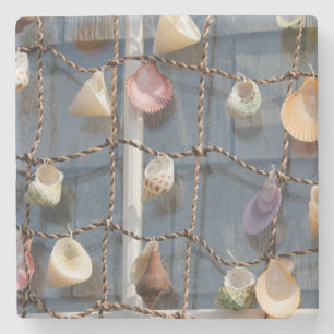 USA, Massachusetts, Martha's Vineyard, Aquinnah Stone Coaster