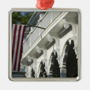 USA, MASSACHUSETTS, Martha's Vineyard: Metal Tree Decoration