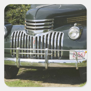 USA, MASSACHUSETTS, Martha's Vineyard: West 5 Square Sticker