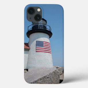 USA, Massachusetts, Nantucket. Brant Point iPhone 13 Case
