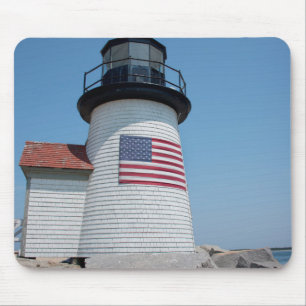 USA, Massachusetts, Nantucket. Brant Point Mouse Pad