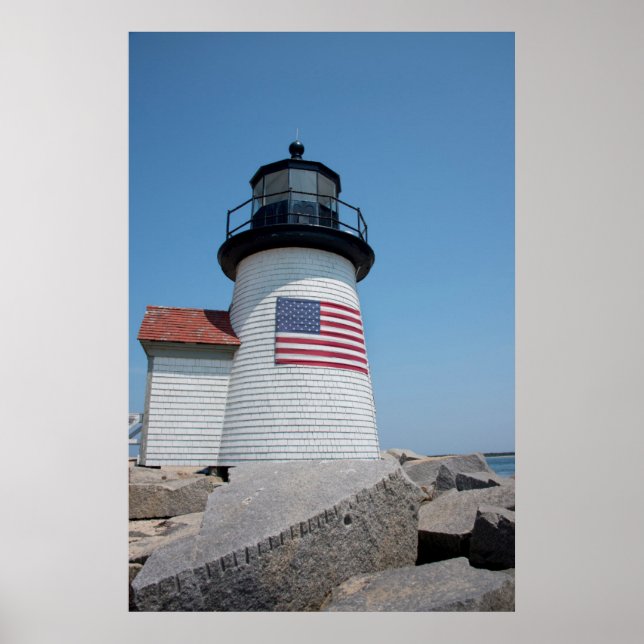 USA, Massachusetts, Nantucket. Brant Point Poster (Front)