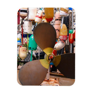 USA, Massachusetts. Propeller And Floats Magnet