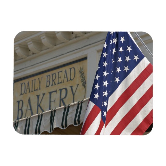 USA; Massachusetts; Stockbridge; Daily Bread Magnet (Horizontal)