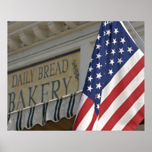 USA; Massachusetts; Stockbridge; Daily Bread Poster