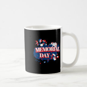 Usa memorial day coffee mug
