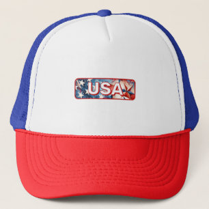 USA Mens Trucker Hat