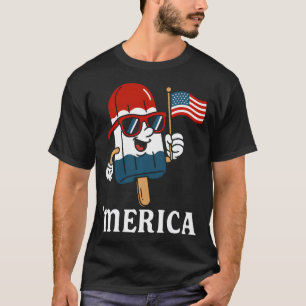 Usa 'Merica 4Th Of July Funny Patriotic T-Shirt
