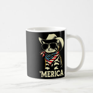 Usa Merica Cat 4th Of July Men Women Kids Funny Pa Coffee Mug