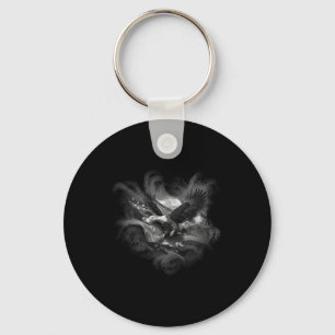 Usa merica Cat 4th Of July Men Women Kids Funny Pa Key Ring