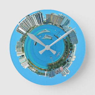usa miami florida  round clock