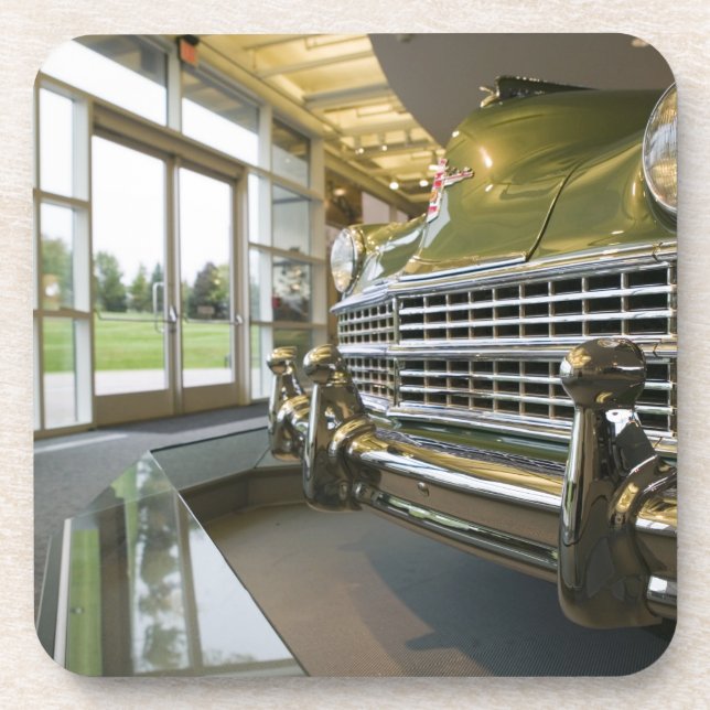 USA, Michigan, Auburn Hills: Walter P. Crysler Coaster (Front)