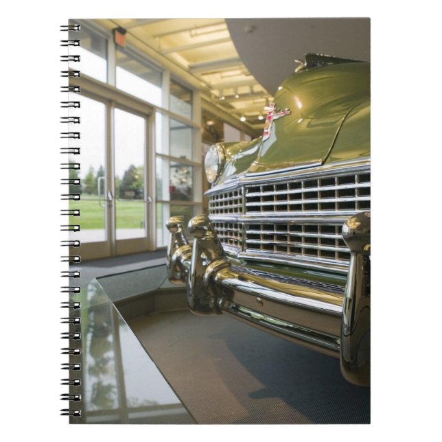 USA, Michigan, Auburn Hills: Walter P. Crysler Notebook (Front)