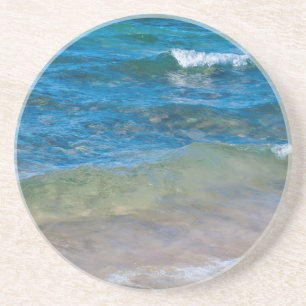 USA, Michigan. Clear Waters Of Lake Superior Coaster