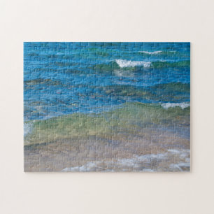 USA, Michigan. Clear Waters Of Lake Superior Jigsaw Puzzle
