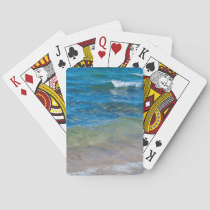 USA, Michigan. Clear Waters Of Lake Superior Playing Cards