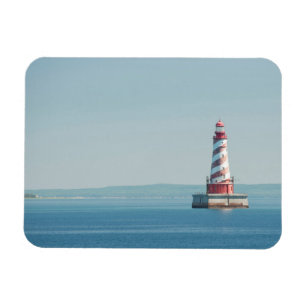 USA, Michigan, Great Lakes, Lake Michigan Magnet