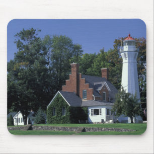 USA, Michigan, Lake Huron. Port Sanilac Mouse Pad