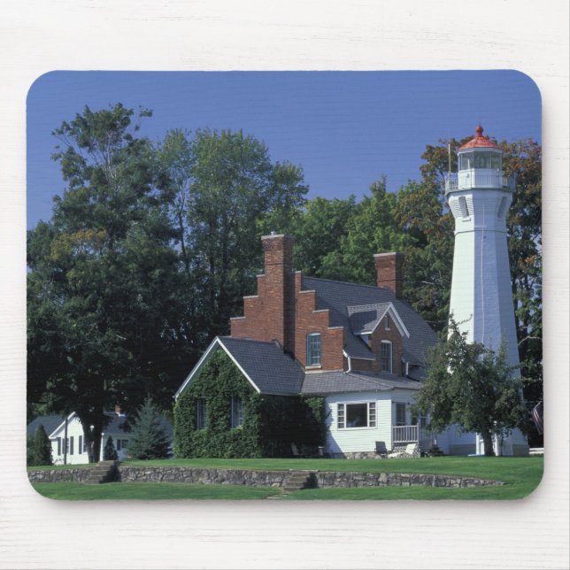 USA, Michigan, Lake Huron. Port Sanilac Mouse Pad (Front)